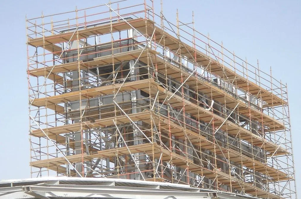 داربست چوبی